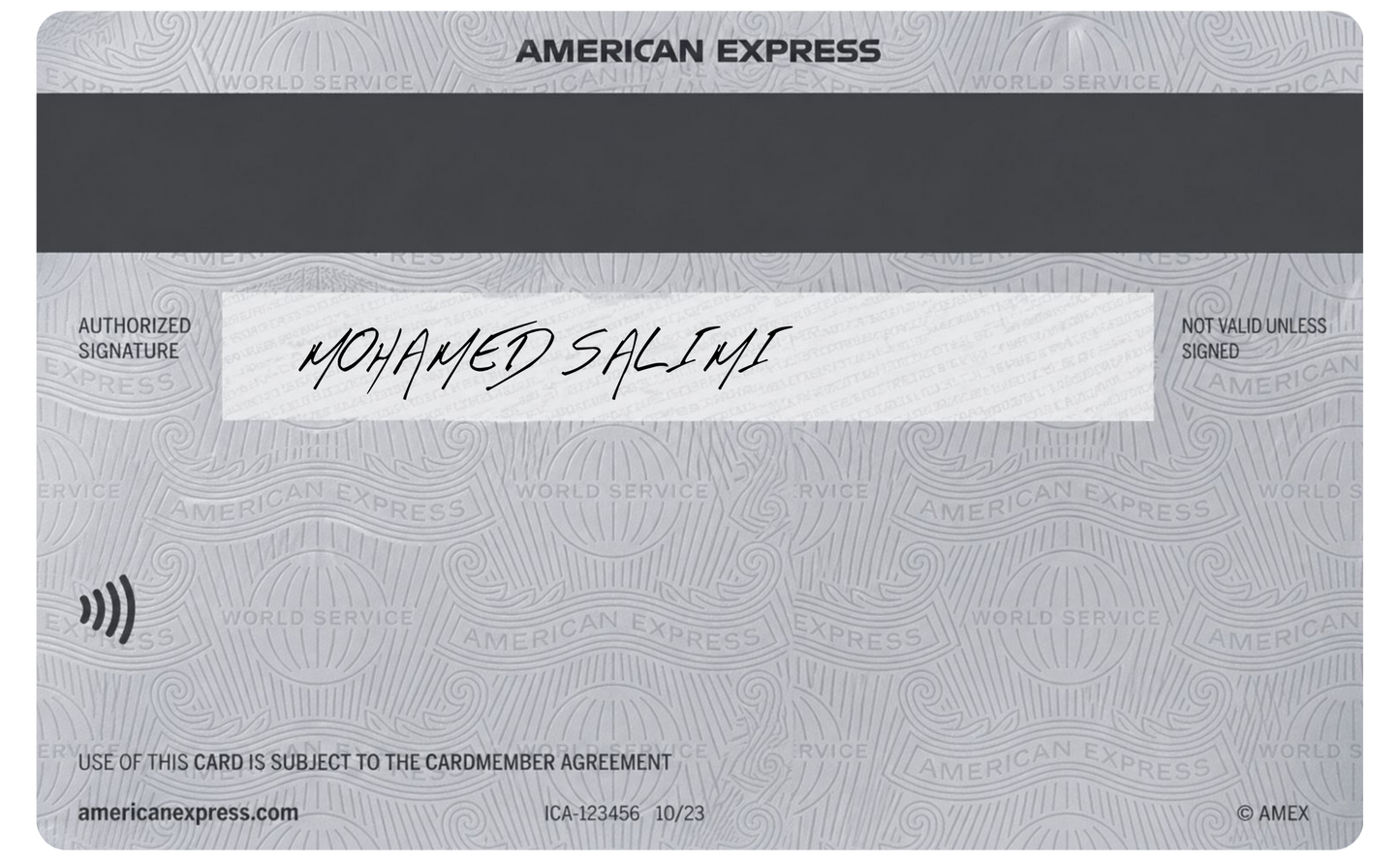 Platinum AMEX 1
