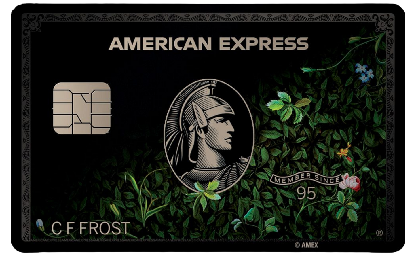 Floral Black AMEX