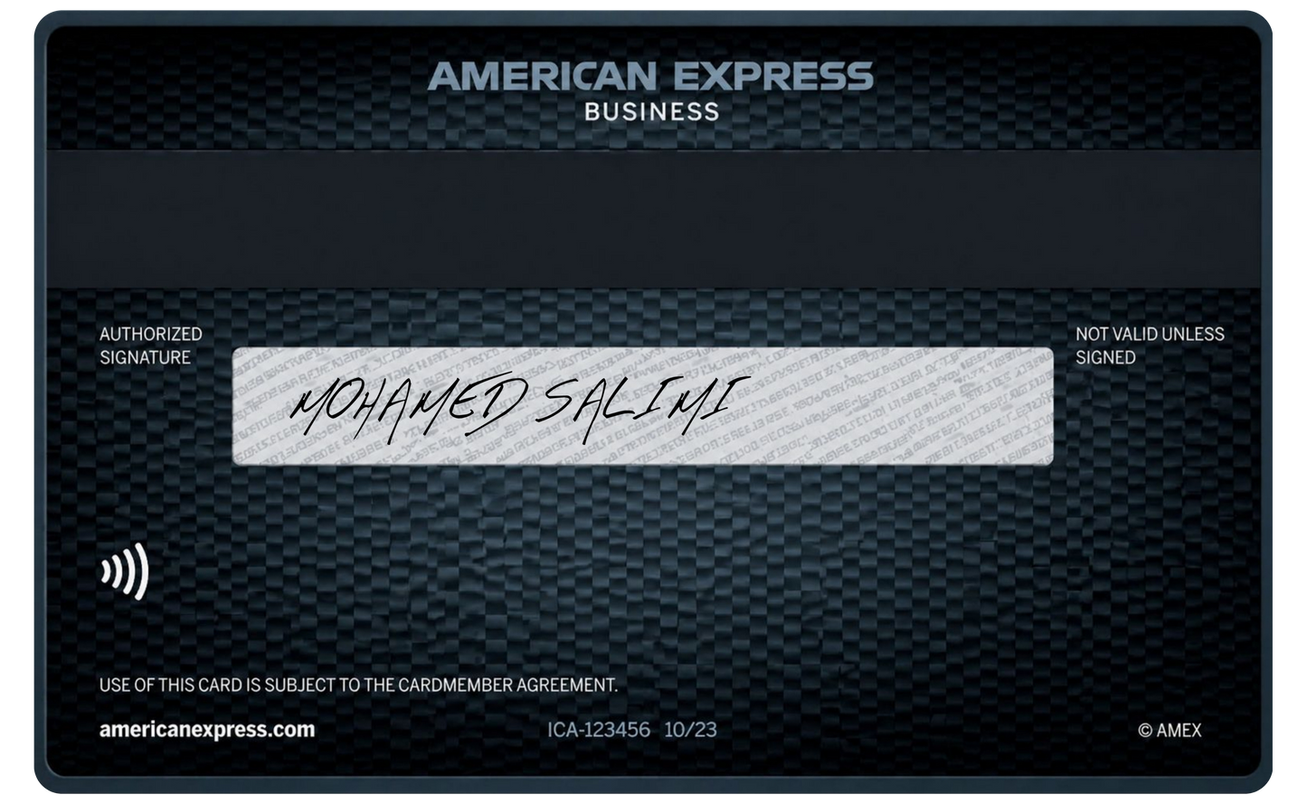 Business AMEX