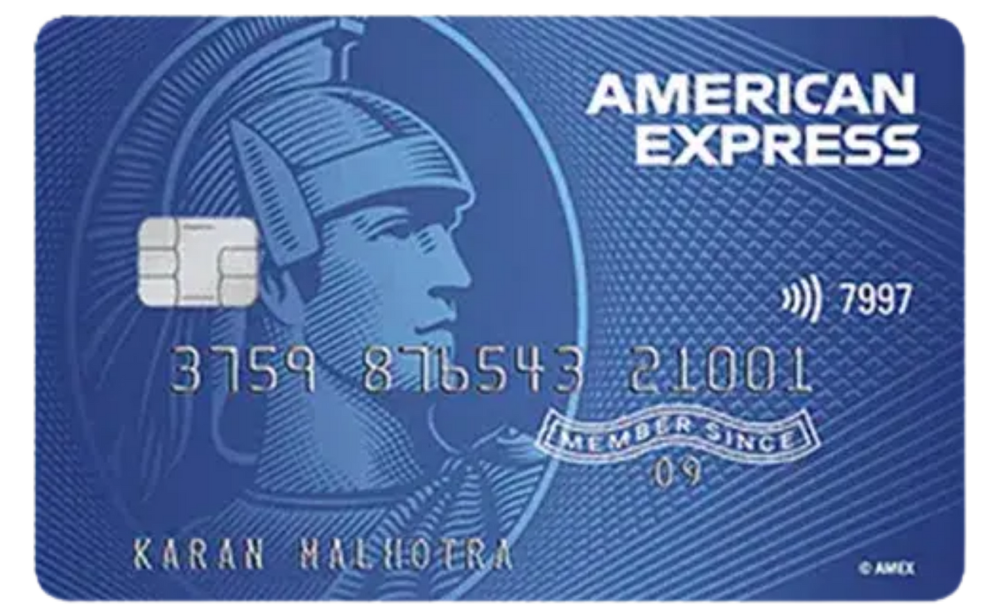 Blue AMEX