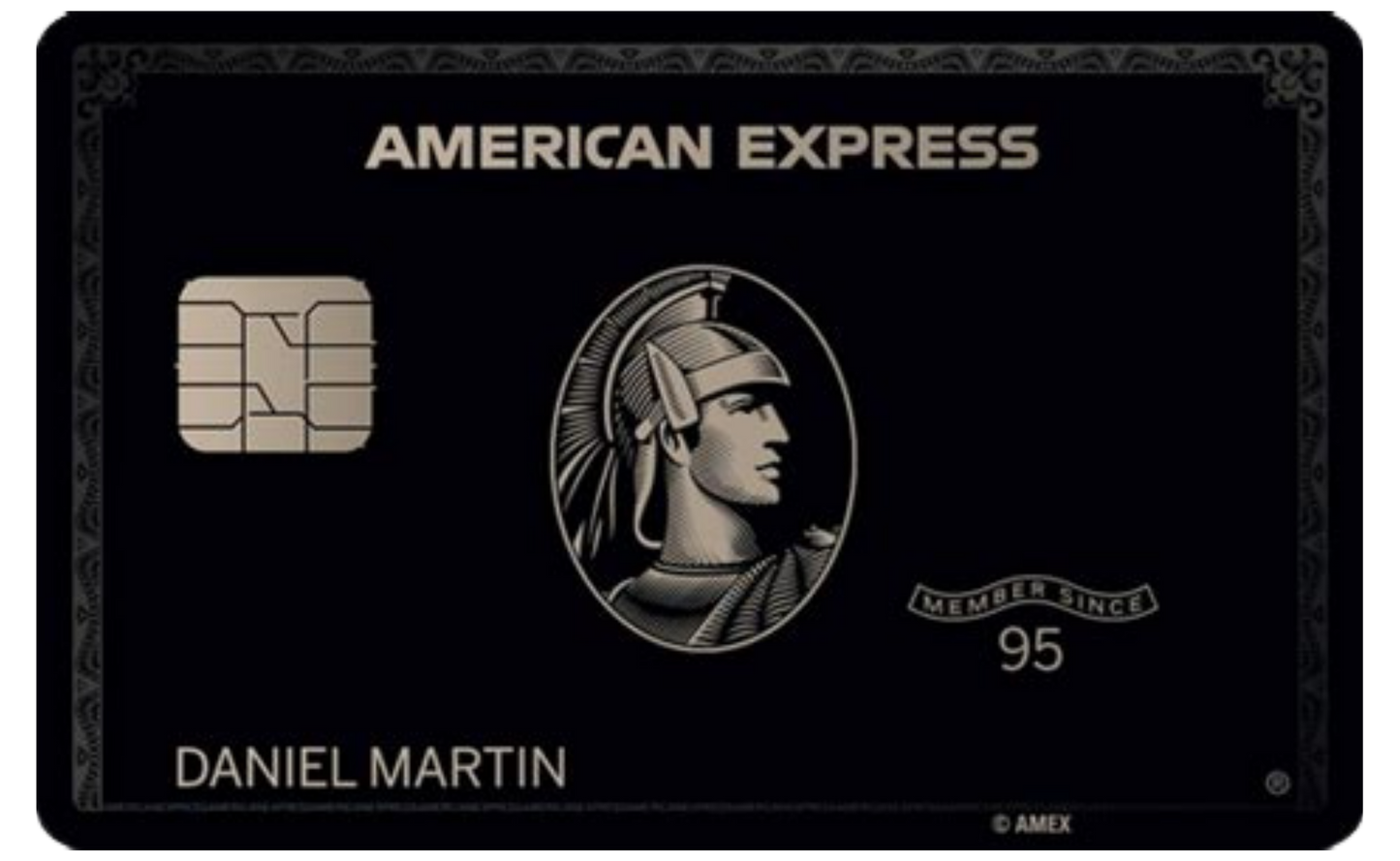 Black centurion AMEX