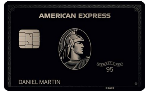 Black centurion AMEX