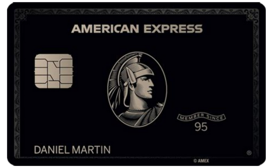 Black centurion AMEX