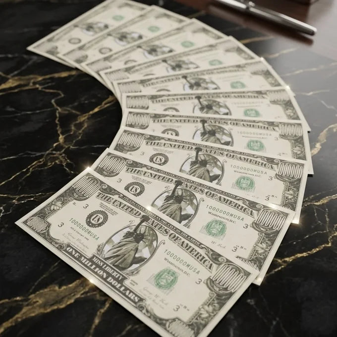 10PS | The paper of $1 million 1000000$