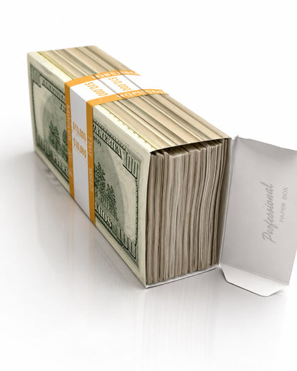Dollar paper package with special package / 400 dollar sheets, party decorations occasion ....