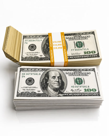 Dollar paper package with special package / 400 dollar sheets, party decorations occasion ....