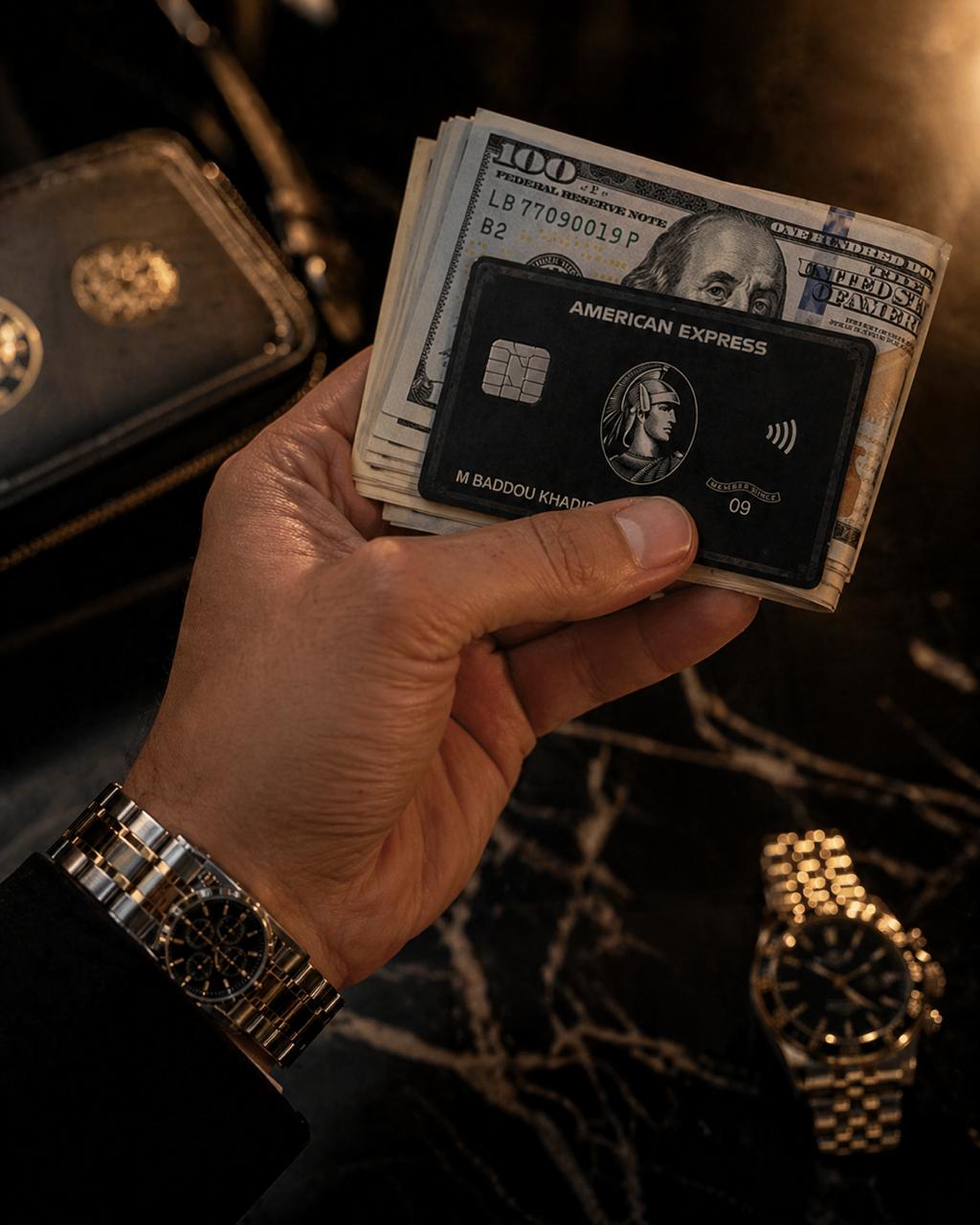 Black centurion AMEX